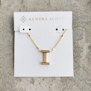 Kendra Scott Gold undefined Letter I Pendant Necklace Genuine